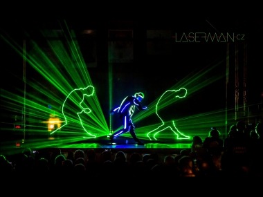 Laser shadows